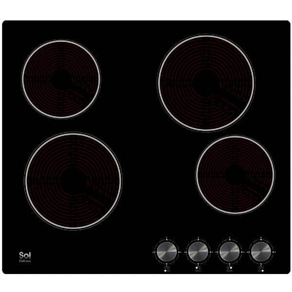 כיריים קרמיות 60 ס&quot;מ דגם FQ6VR-1161 סול SOL