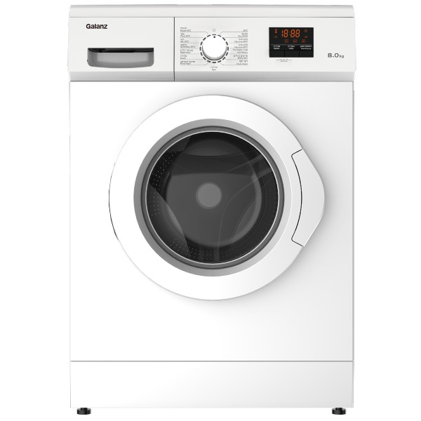 מכונת כביסה 8 ק&quot;ג דגם GALANZ GL8-WMQ8W