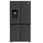 מקרר 4 דלתות 565 ליטר מקפיא תחתון דגם GN1518XBRP בקו BEKO נירוסטה מושחרת