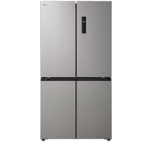 מקרר 4 דלתות בנפח 474 ליטר דגם LG GR-B470BE נירוסטה