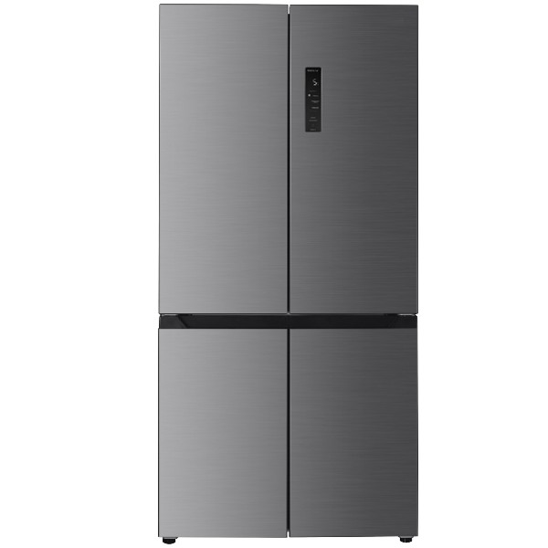 מקרר 4 דלתות מקפיא תחתון 600 ליטר דגם AMCOR HR4628SS אמקור נירוסטה