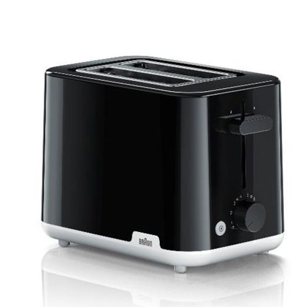 מצנם 2 פרוסות דגם HT1010BK בראון BRAUN שחור
