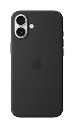 כיסוי סיליקון Apple iPhone 16 Plus Silicone Case with MagSafe אפל צבע שחור