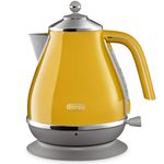 קומקום חשמלי נשלף דגם KBOC2001.Y דלונגי DeLonghi צהוב