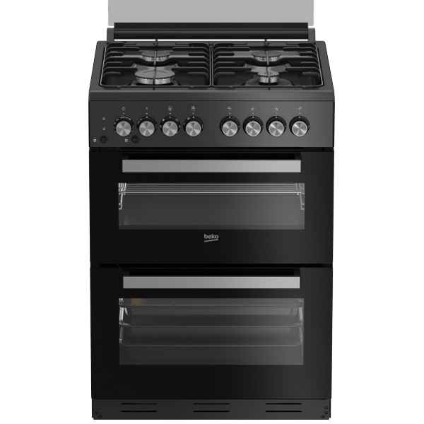 תנור משולב דו תאי 84 ליטר דגם BEKO KFDM62120DBDSL בקו שחור