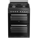 תנור משולב דו תאי 84 ליטר דגם BEKO KFDM62120DBDSL בקו שחור