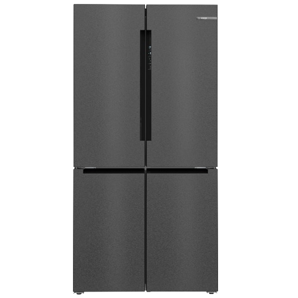 מקרר 4 דלתות 605 ליטר דגם BOSCH KFN96AXEA בוש נירוסטה שחורה