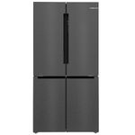 מקרר 4 דלתות 605 ליטר דגם BOSCH KFN96AXEA בוש נירוסטה שחורה