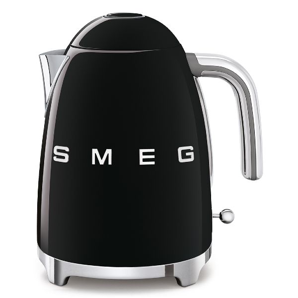קומקום חשמלי דגם KLF03BLEU סמג SMEG שחור מבריק