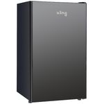 מקרר משרדי 91 ליטר דגם KRF-90GB קינג KING זכוכית שחורה