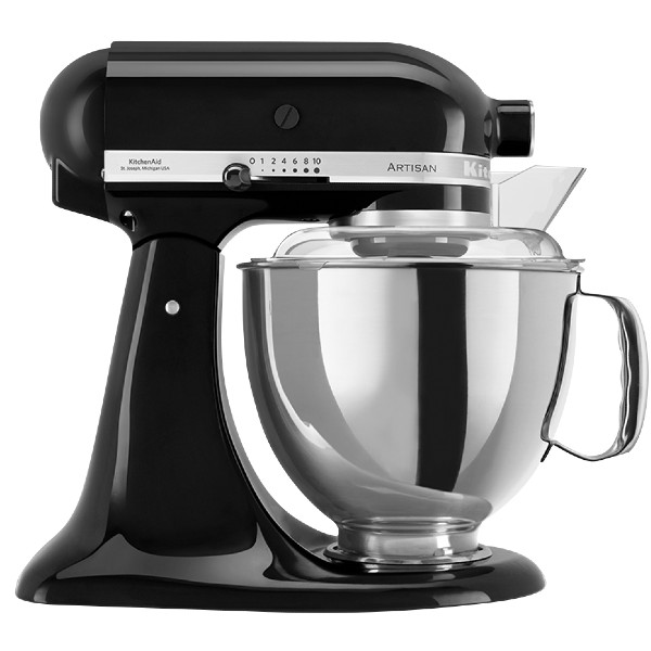 מיקסר בעל 2 קערות בנפחים שונים דגם KitchenAid 5KSM175EOB קיטשן אייד שחור