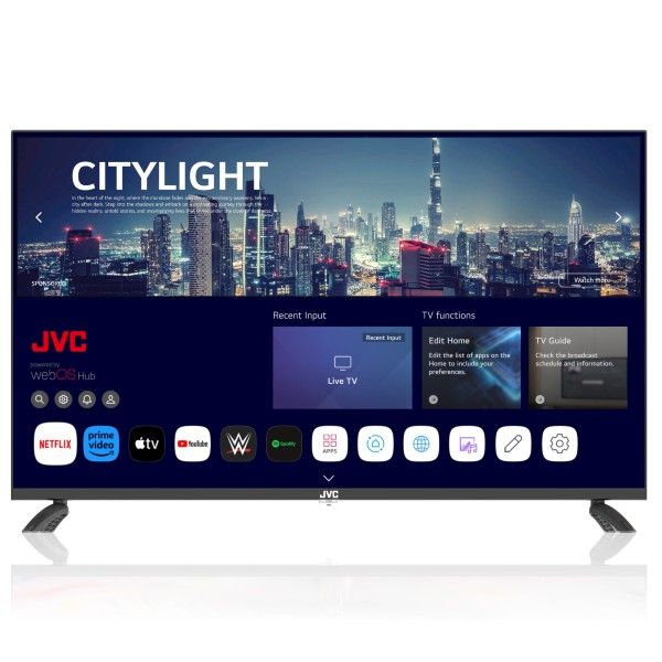 מסך טלוויזיה &quot;40 QLED דגם JVC LT-40NQ5155