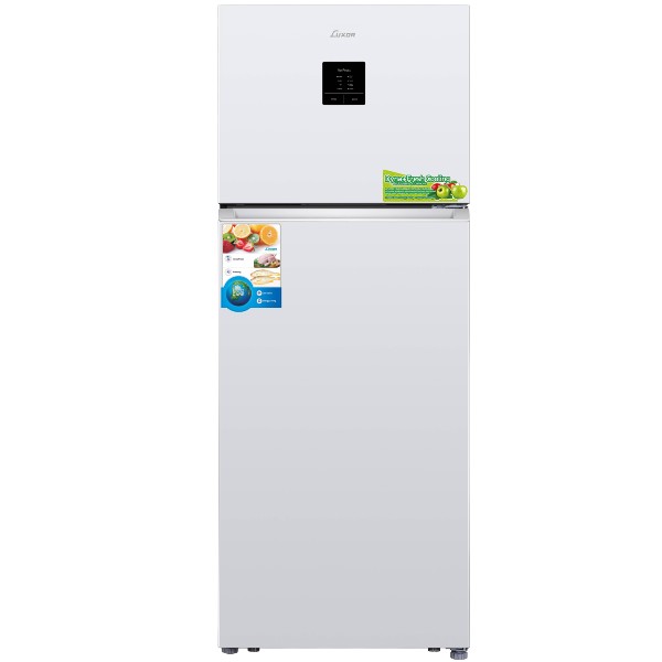 מקרר 2 דלתות מקפיא עליון 455 ליטר דגם LUXOR LUXNF545W לוקסור לבן