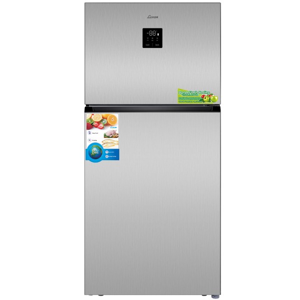 מקרר 2 דלתות מקפיא עליון 540 ליטר דגם LUXOR NF615INOX לוקסור נירוסטה