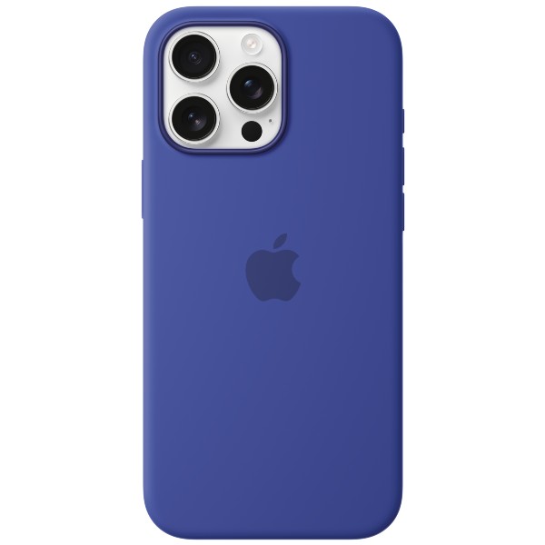 כיסוי סיליקון Apple iPhone 16 Pro Max Silicone Case with MagSafe אפל צבע Ultramarine