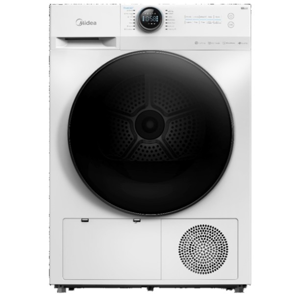 מייבש כביסה 10 ק&quot;ג HEAT PUMP דגם MDL100-CH03B מידאה MIDEA