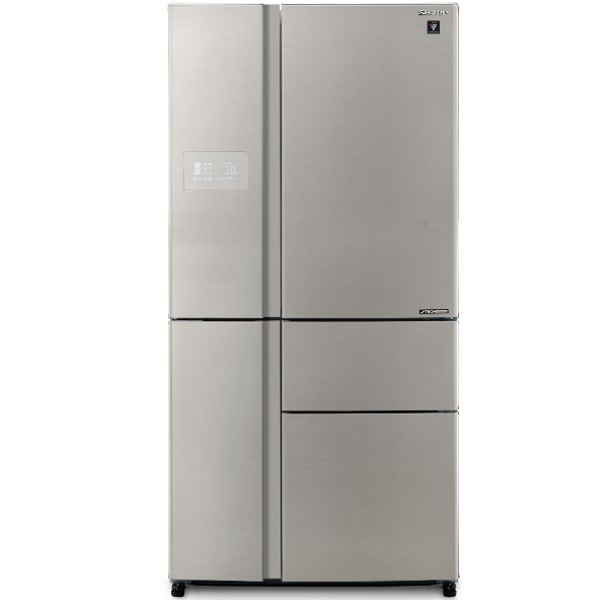 מקרר 5 דלתות נפח 668 ליטר דגם SHARP SJ-9630-BS שארפ נירוסטה