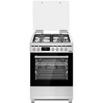 תנור משולב כיריים גז 60 ס"מ דגם KFSD-6090IX PRO קינג KING נירוסטה