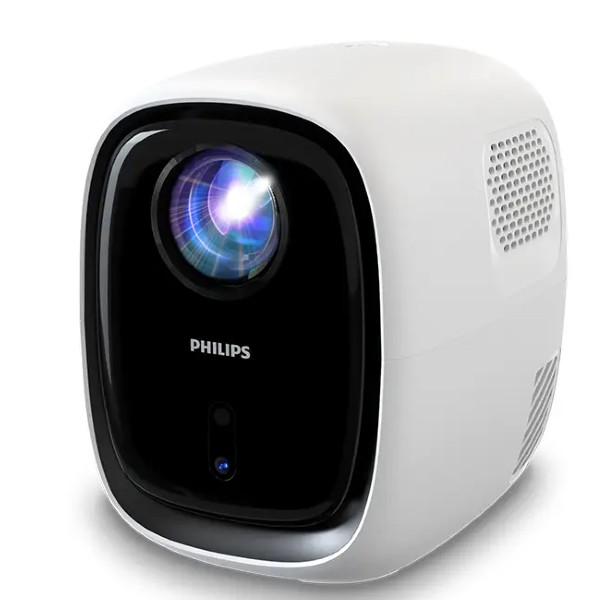 מקרן נייד עד &quot;70 Philips NeoPix Smart N130 FHD פיליפס לבן