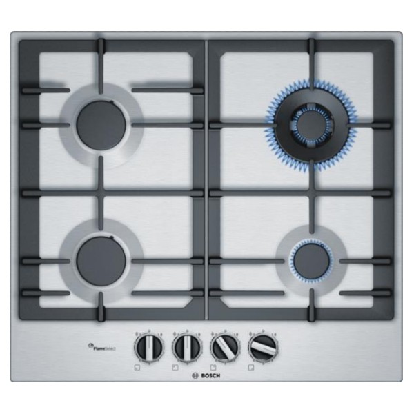 כיריים גז 60 ס&quot;מ מסדרת FlameSelect דגם PCH6A5B95Y בוש BOSCH