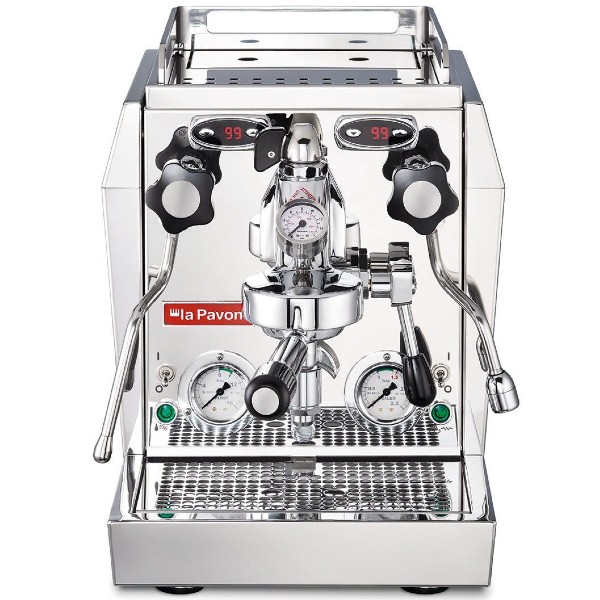 מכונת קפה מקצועית דגם La Pavoni Botticelli Specialty  לה פאבוני נירוסטה מלוטשת