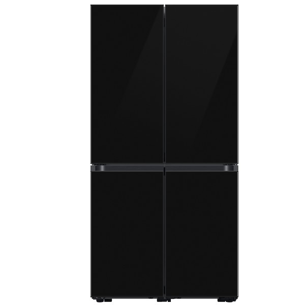 מקרר 4 דלתות 636 ליטר BESPOKE דגם SAMSUNG RF70DB9125BK סמסונג שחור פיאנו
