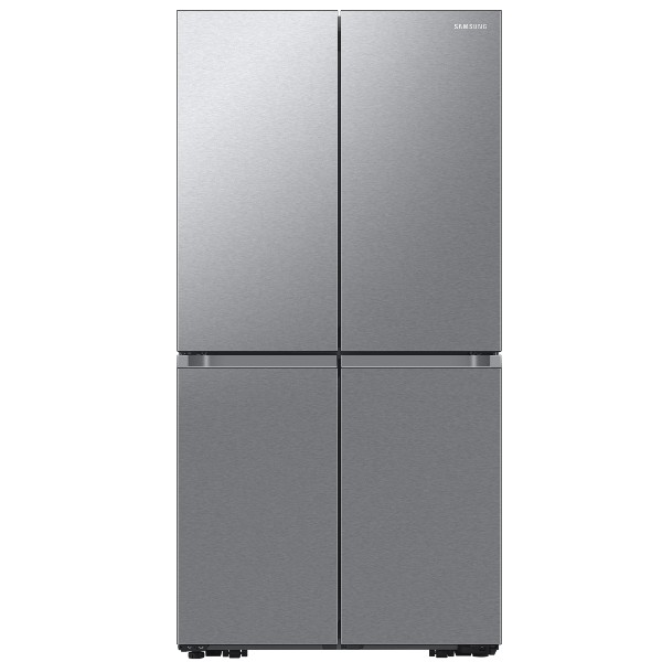 מקרר 4 דלתות 678 ליטר עם קיוסק מלא דגם SAMSUNG RF72DG9620SR סמסונג  פלטינום סטיל מוברש