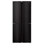 מקרר 4 דלתות הפוך 427 ליטר דגם RQ57BS הייסנס HISENSE נירוסטה מושחרת