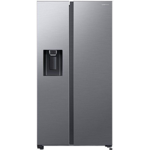 מקרר 2 דלתות 647 ליטר SBS עומק 60 ס&quot;מ דגם SAMSUNG RS68DG5453S9 סמסונג פלטינום מט מוברש