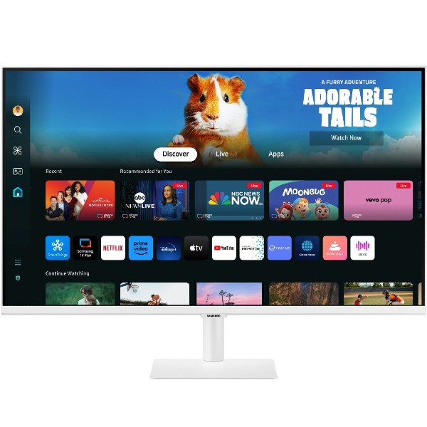 מסך מחשב חכם &quot;31.5 דגם SAMSUNG S32DM501EM סמסונג צבע לבן