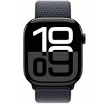 שעון חכם אפל Apple Watch Series 10 GPS 46mm Jet Black Aluminium Case with Ink Sport Loop
