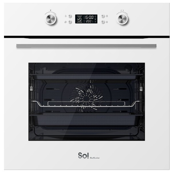 תנור בנוי 60 ס&quot;מ דגם SOL HO-9903W סול לבן