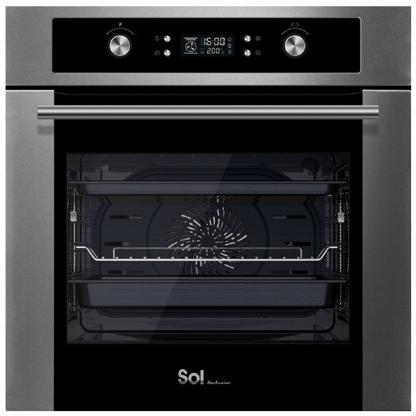 תנור בנוי 60 ס&quot;מ דגם SOL HO-9903S סול נירוסטה