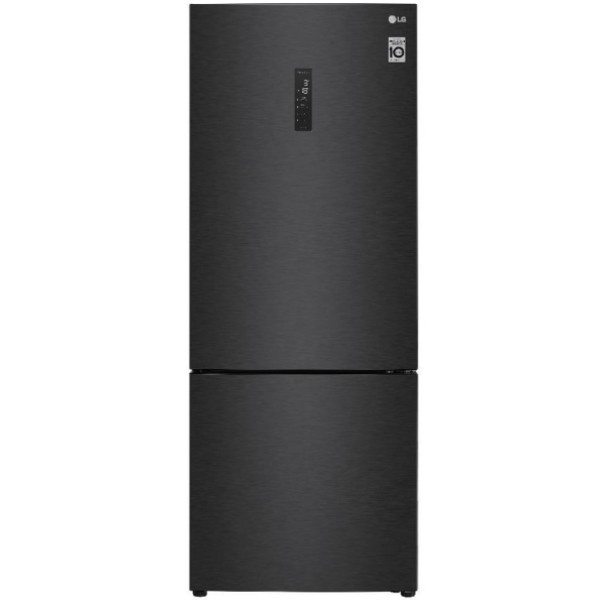 מקרר מקפיא תחתון 462 ליטר דגם LG R-2B479B שחור מט