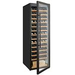 מקרר יין מתקדם 480 ליטר עם מדפי עץ נשלפים עד 161 בקבוקים דגם SU-192B וינופו Vinopo