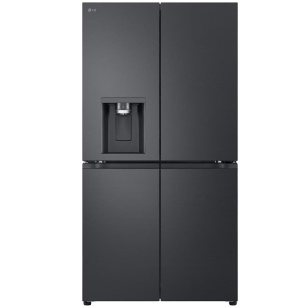 מקרר 4 דלתות 637 ליטר דגם LG GR-730BDIS נירוסטה מושחרת