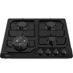 כיריים גז 4 להבות 60 ס"מ דגם Midea MG60EJ401MT2B-IR מידאה שחור