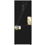 מקרר מקפיא תחתון 401 ליטר דגם AIWA AI-NF5800-GLS-BLK איווה זכוכית שחורה