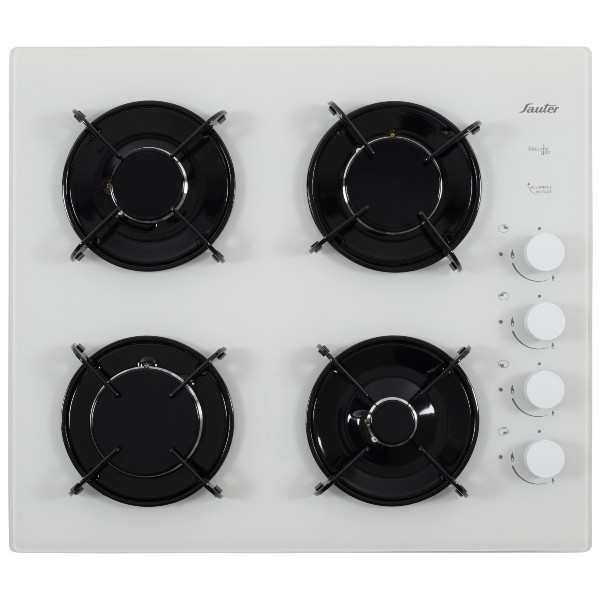 כיריים גז זכוכית 60 ס&quot;מ SAUTER SHG870W סאוטר לבן