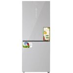 מקרר מקפיא תחתון 401 ליטר דגם AIWA AI-NF5800-GLS-SILVER איווה זכוכית כסופה