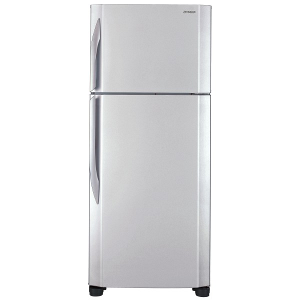 מקרר שארפ מקפיא עליון  בנפח 474 ליטר דגם SHARP SJ-2369 דלת גוון כסוף
