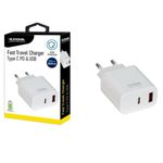 מטען קיר לטעינה מהירה דגם SIGMA SM-WC-USB+PD