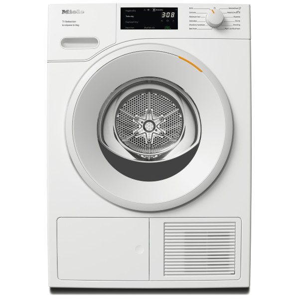 מייבש כביסה 9 ק&quot;ג דגם Miele TSD643WP מילה לבן