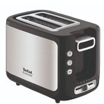 מצנם 2 פרוסות דגם TEFAL TT365027 טפאל צבע שחור נירוסטה