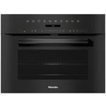 תנור בנוי משולב מיקרוגל 43 ליטר דגם H7240 BM מילה Miele שחור