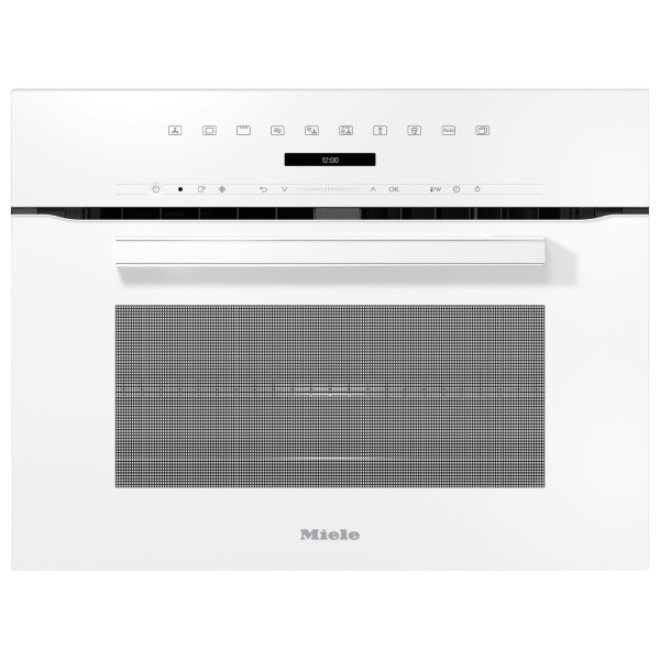 תנור בנוי משולב מיקרוגל 43 ליטר דגם H7240 BM מילה Miele לבן