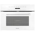 תנור בנוי משולב מיקרוגל 43 ליטר דגם H7240 BM מילה Miele לבן
