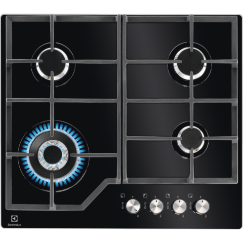 כיריים גז 60 דגם EGG6436K זכוכית  electrolux