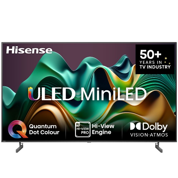 טלוויזיה חכמה &quot;65 ULED Mini LED 4K דגם Hisense 65U62NQ הייסנס