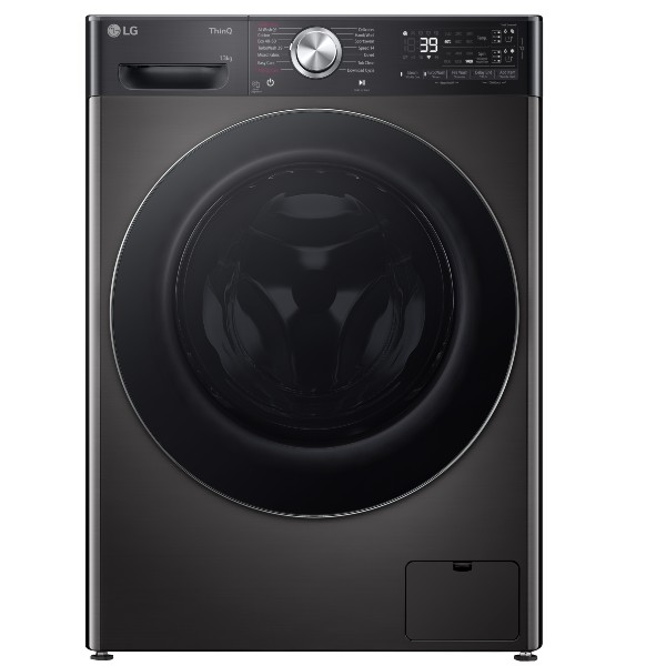 מכונת כביסה פתח חזית 13 ק&quot;ג דגם LG WF13314GBC כסוף